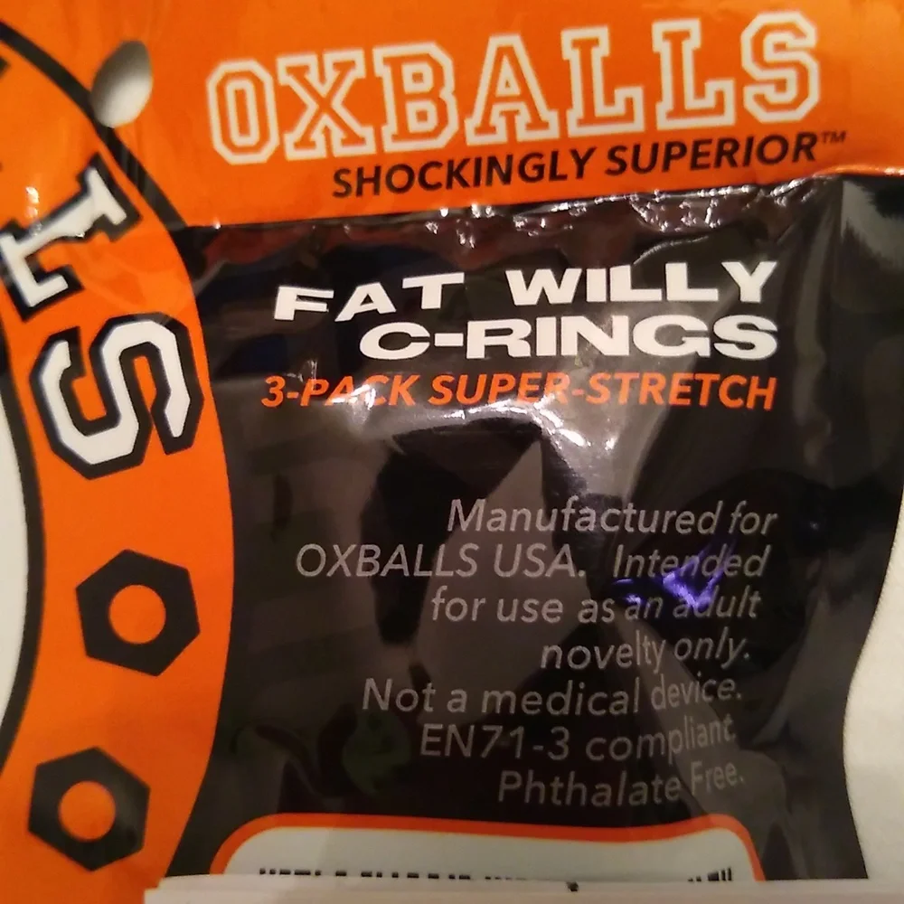 1 OXBALLS C-RINGS 3 pac